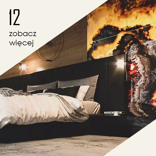 Projekt wnętrz Wrocław Luksusowa sypialnia